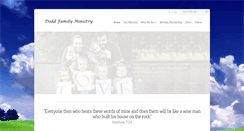Desktop Screenshot of doddfamilyministry.com